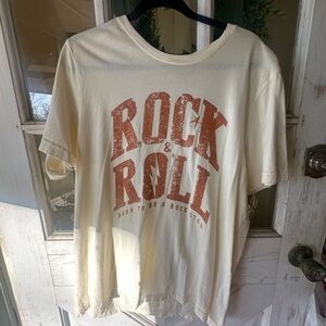 Rock and Roll Graphic Tee NWT